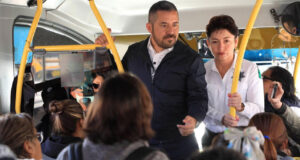 Gobierno municipal despliega operativo de inspección al transporte público
