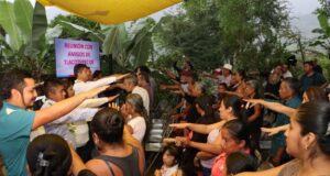 Reconoce Lalo Rivera lucha por la democracia en Tlacotepec de Porfirio Díaz