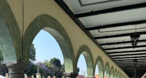Todo listo para colocar la monumental alfombra de Semana Santa en San Pedro Cholula, ¿vas a participar?