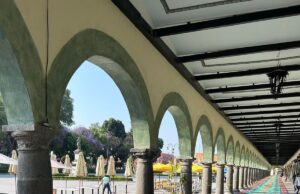 Todo listo para colocar la monumental alfombra de Semana Santa en San Pedro Cholula, ¿vas a participar?
