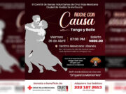 Cruz Roja Mexicana en Puebla tendrá una “Noche con causa: tango y baile”