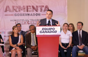 El astronauta José Hernández recomienda a Armenta desarrollar programas en ciencia y tecnología en su sexenio