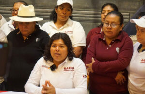 Karina Pérez va por más de 90 mil votos