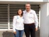 Sin fobias ni filias, Lupita Cuautle y Víctor Galeazzi se toman foto