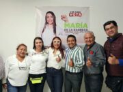Inaugura María de la Barreda, candidata de Morena a diputada local, casa de campaña