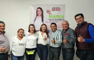Inaugura María de la Barreda, candidata de Morena a diputada local, casa de campaña