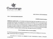 Niegan explanada cívica a candidato de Movimiento Ciudadano por Coronango