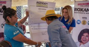 Roxana Luna firma compromiso por el bienestar animal en San Pedro Cholula