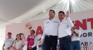 Armando Aguirre mostró músculo en Coronango donde Alejandro Armenta le da total apoyo