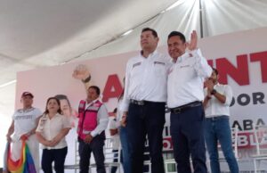 Armando Aguirre mostró músculo en Coronango donde Alejandro Armenta le da total apoyo