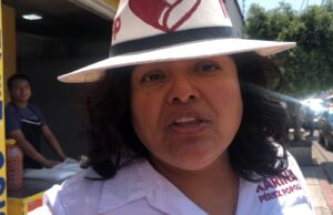 Karina Pérez recorre Tlaxcalancingo