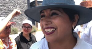 Roxana Luna llama a contrincantes a firmar un pacto de respeto
