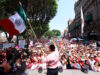 Vamos a ganar, asegura Lalo Rivera en marcha de la Marea Rosa