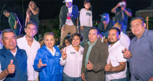 Respalda cinco presidentes auxiliares de San Pedro Cholula a Roxana Luna