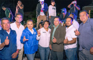 Respalda cinco presidentes auxiliares de San Pedro Cholula a Roxana Luna