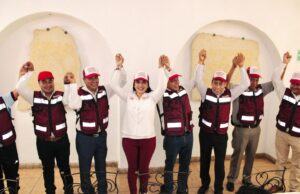 Presidentes auxiliares de San Pedro Cholula respaldan a Tonantzin Fernández