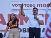 Respalda Alejandro Armenta a Tonantzin Fernández en cierre de campaña