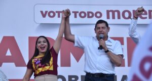 Respalda Alejandro Armenta a Tonantzin Fernández en cierre de campaña