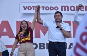 Respalda Alejandro Armenta a Tonantzin Fernández en cierre de campaña