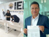 Armando Aguirre recibe constancia como presidente municipal de Coronango