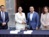 Edmundo Tlatehui y Lupita Cuautle tienen su primera reunión para la transición en San Andrés Cholula