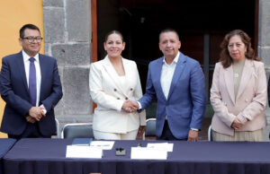 Edmundo Tlatehui y Lupita Cuautle tienen su primera reunión para la transición en San Andrés Cholula