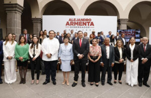 Lealtad, compromiso y vocación de servicio destaca Armenta de sus 29 nombramientos