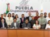 Se reunió edil de Coronango con el gobernador y homólogos del PT