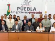 Se reunió edil de Coronango con el gobernador y homólogos del PT