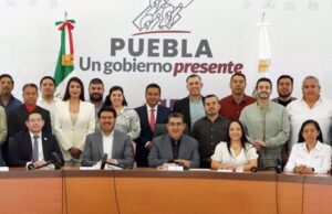 Se reunió edil de Coronango con el gobernador y homólogos del PT