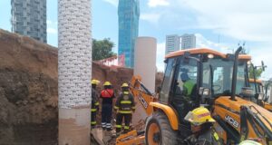 Fallecen dos hombres en obras del distribuidor vial del Periférico