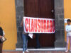 Clausuran simbólicamente ayuntamiento de San Andrés Cholula para exigir reinstalación de Edgar Hernández