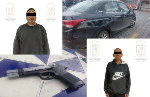 Detiene policía municipal de Cuautlancingo a dos presuntos delincuentes