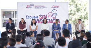 Reactiva Lupita Cuautle el programa “Escuela sin Violencia” en San Andrés Cholula