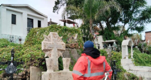 Protección Civil Municipal supervisa condición de panteones de San Pedro Cholula