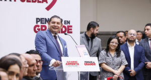 Alejandro Armenta presenta los proyectos que realizarán en coordinación con el gobierno federal
