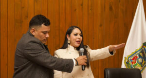 Tonantzin Fernández toma protesta como presidenta constitucional de San Pedro Cholula
