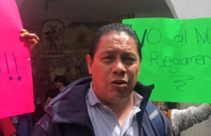 Locatarios echan abajo nuevo reglamento de tianguis y mercados en San Pedro Cholula