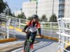 Sergio Salomón rehabilita ciclopista del Periférico Ecológico