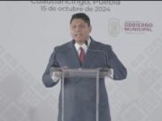 Recuperar el suministro de agua y paz en Cuautlancingo, promete Omar Muñoz en su toma de protesta