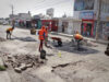 Supervisa Omar Muñoz trabajos de bacheo en Sanctorum