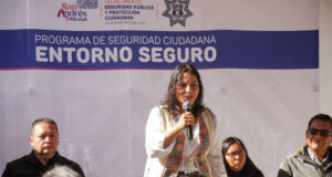 Anuncia Lupita Cuautle el inicio del programa “Entorno Seguro”