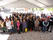 Lupita Cuautle fomenta la prevención de la diabetes en San Andrés Cholula