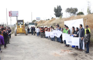 Omar Muñoz da banderazo de inicio a obra sobre el Periférico Ecológico