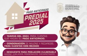 Cuautlancingo aplica descuentos en pago anticipado de predial y limpia