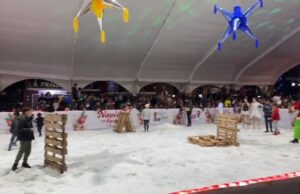 Este viernes, pista de hielo estará funcionando en Cuautlancingo