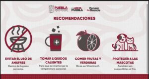 Con “Invierno Seguro”, en 68 municipios se resguarda a población vulnerable.