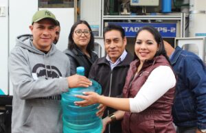 Gobierno de Cholula inicia programa para dar garrafones de agua gratis en juntas auxiliares