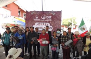 Un total de 2 mil 100 adultos mayores reciben “Abraza Coronango”