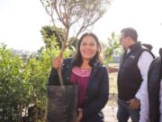 Participan sanandreseños en “Adopta un árbol”